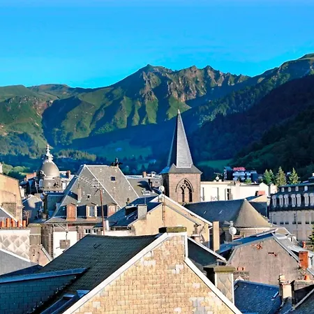 T2 Au Centre Avec Vue, Animaux Admis, Parking - Fr-1-608-297 La Bourboule